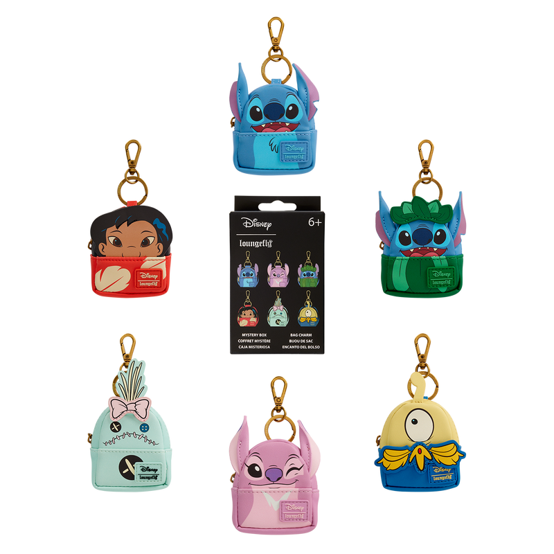 Lilo & Stitch Mystery Mini Backpack Keychain Charm, , hi-res view 1